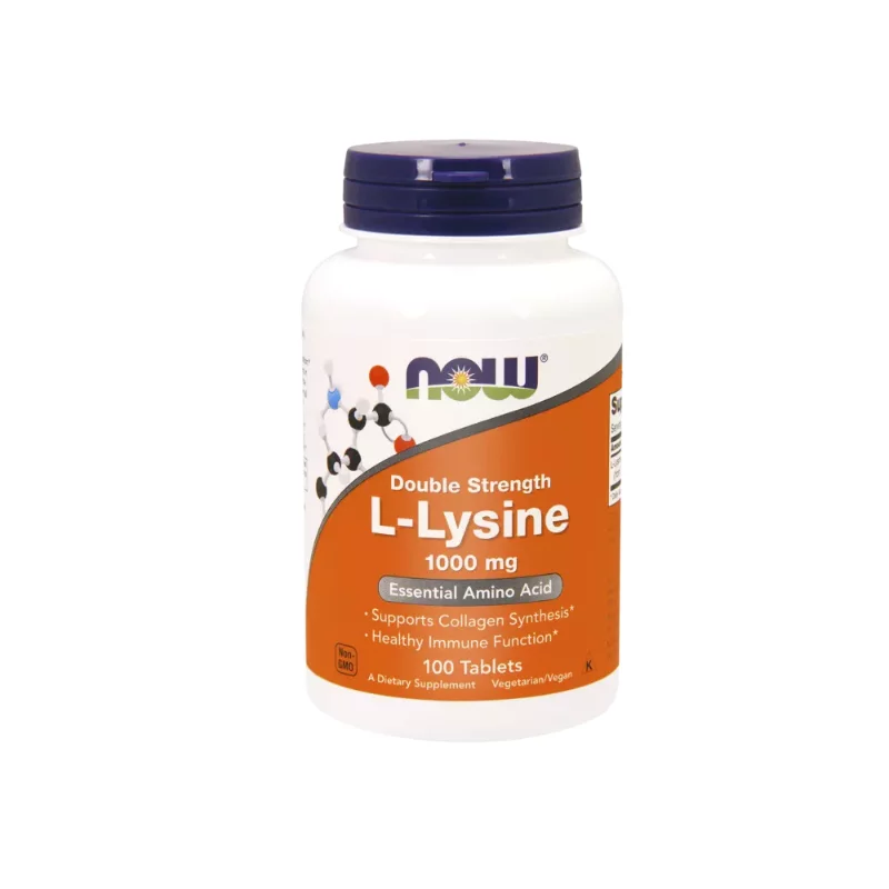Now Foods L-Lysine 1000mg - 100 tabl.