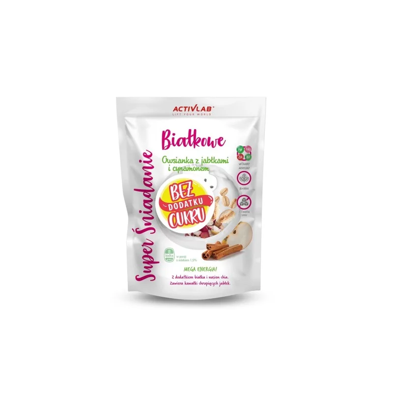 Activlab Super Śniadanie - Owsianka z owocami - 300 g