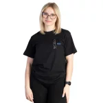 Werka Sportsmenka - koszulka czarna - BANAN
