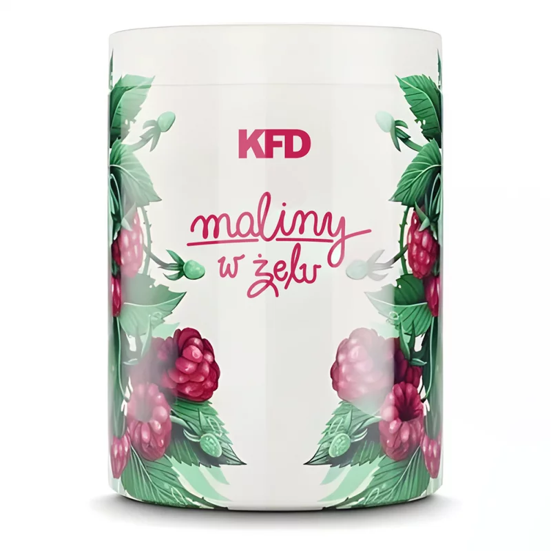 KFD Owoce w żelu - 1000 g (deser owocowy o obniżonej kaloryczności)
