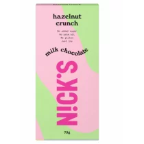 NICKS Milk chocolate 75 g - Caramel crunch