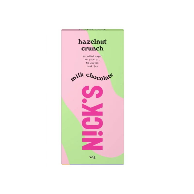 NICKS Milk chocolate 75 g - Caramel crunch
