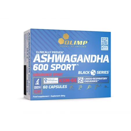 OLIMP Ashwagandha 600 Sport - 60 kaps. OLIMP Ashwagandha 600 Sport - 60 kaps.