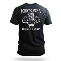 Silna Marysia - Koszulka Czarna - NIECH SIŁA BĘDZIE Z TOBĄ