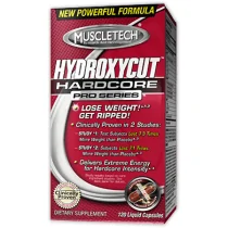 Muscletech Hydroxycut Hardcore PRO Series - 120 liquid caps.
