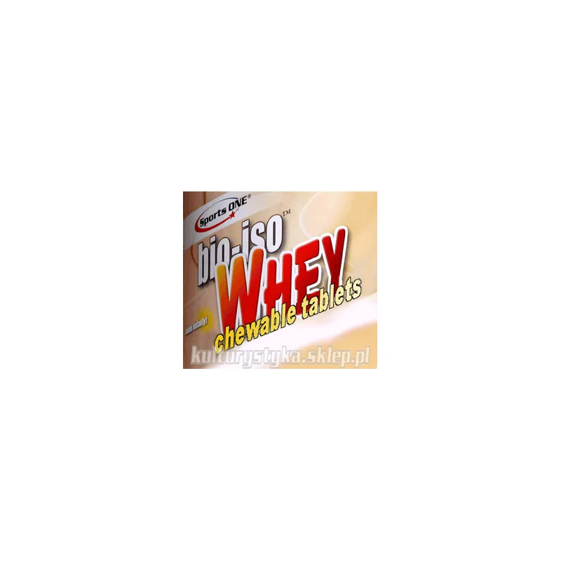SPORTS ONE Bio-Iso Whey Chewable Tablets 120 kaps.