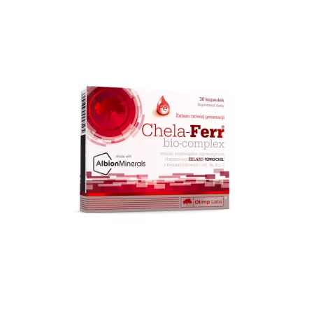 Olimp Chela Ferr Bio Complex 30 kaps. Olimp Chela Ferr Bio Complex 30 kaps.