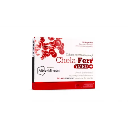 OLIMP Chela Ferr Med - 30 kaps. OLIMP Chela Ferr Med - 30 kaps.