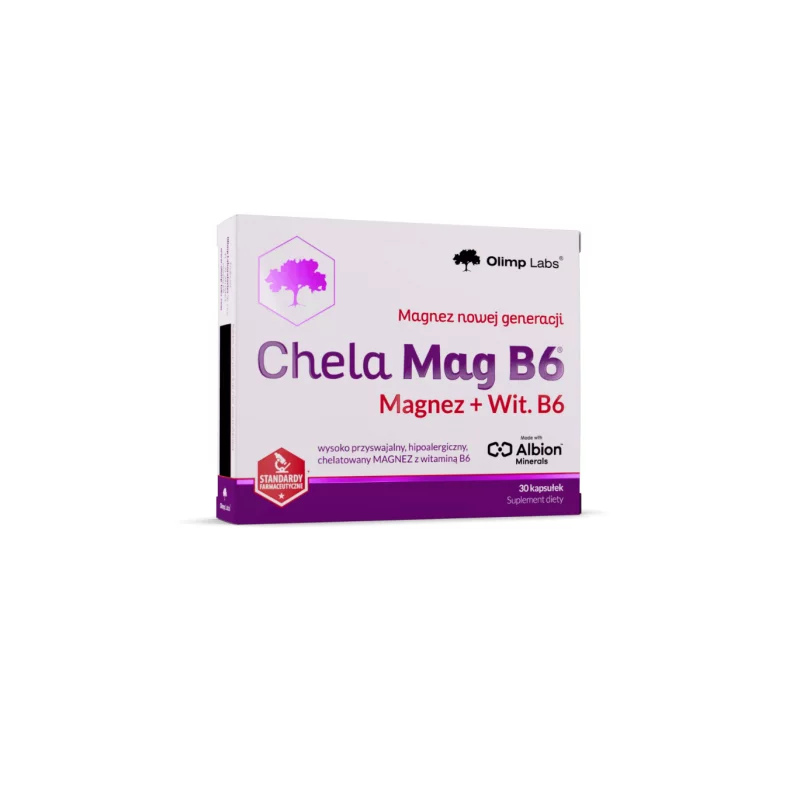 Olimp Chela Mag B6 100mg - 30 kaps.