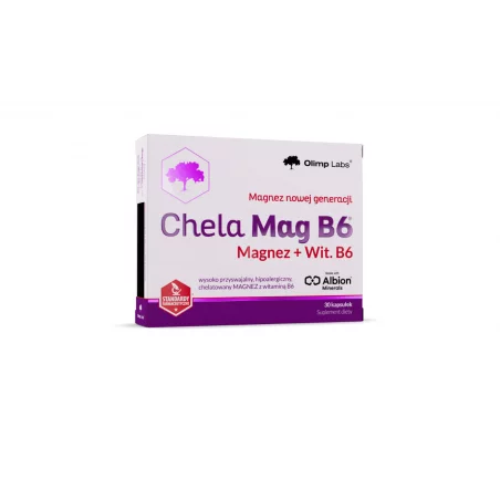Olimp Chela Mag B6 100mg - 30 kaps. Olimp Chela Mag B6 100mg - 30 kaps.