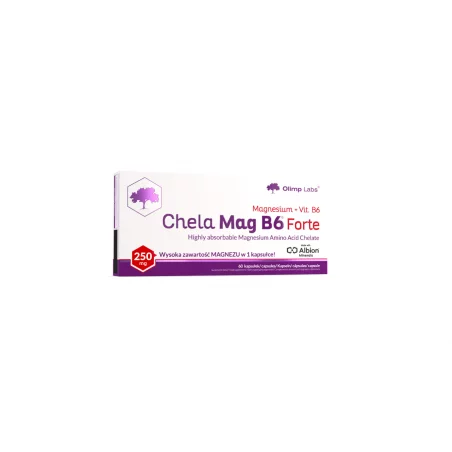 OLIMP Chela Mag B6 Forte - 60 kaps. OLIMP Chela Mag B6 Forte - 60 kaps.