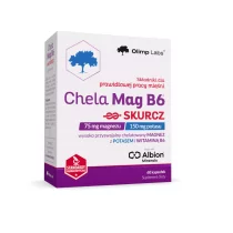 OLIMP Chela Mag B6 Skurcz - 60 kaps.