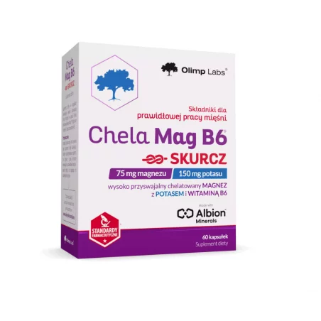 OLIMP Chela Mag B6 Skurcz - 60 kaps.