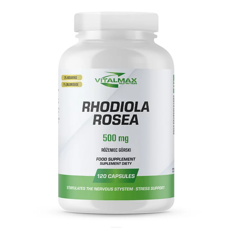 Vitalmax Rhodiola Rosea 500 mg - 120 kaps.