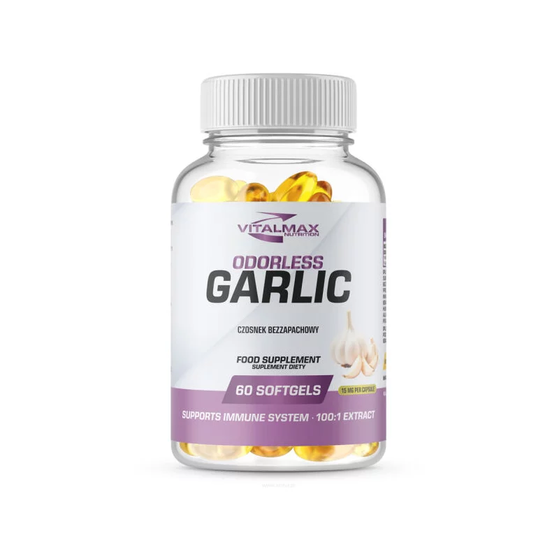 Vitalmax Garlic (czosnek bezzapachowy) - 60 kaps.