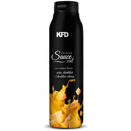KFD Premium Sauce XXL - o smaku sera cheddar – 800 g (Gęsty sos)
