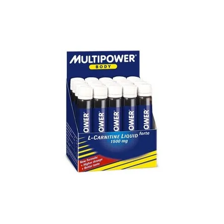 Multipower L-Carnitine Liquid Forte 1500 mg 20 amp. x 25 ml