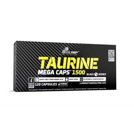 Olimp Taurine Mega Caps 120 kaps. Olimp Taurine Mega Caps 120 kaps.