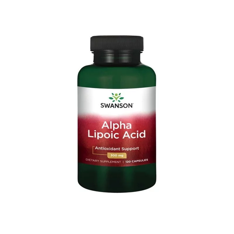 Swanson ALA Kwas Alfa Liponowy 300 mg - 120 kaps.