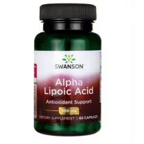 Swanson ALA Kwas Alfa Liponowy 300 mg - 60 kaps.