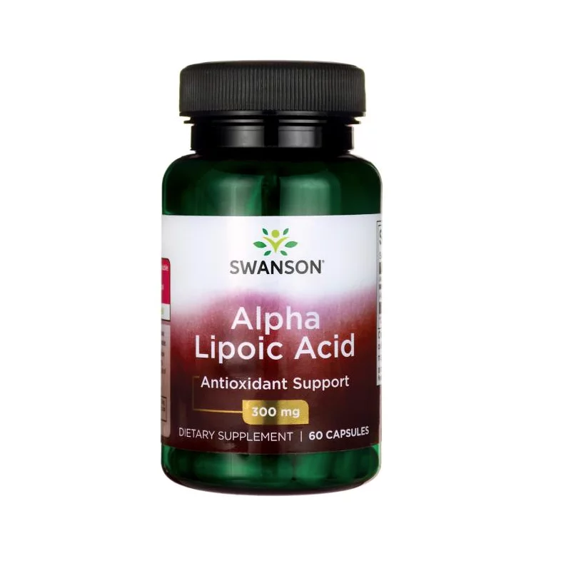 Swanson ALA Kwas Alfa Liponowy 300 mg - 60 kaps.