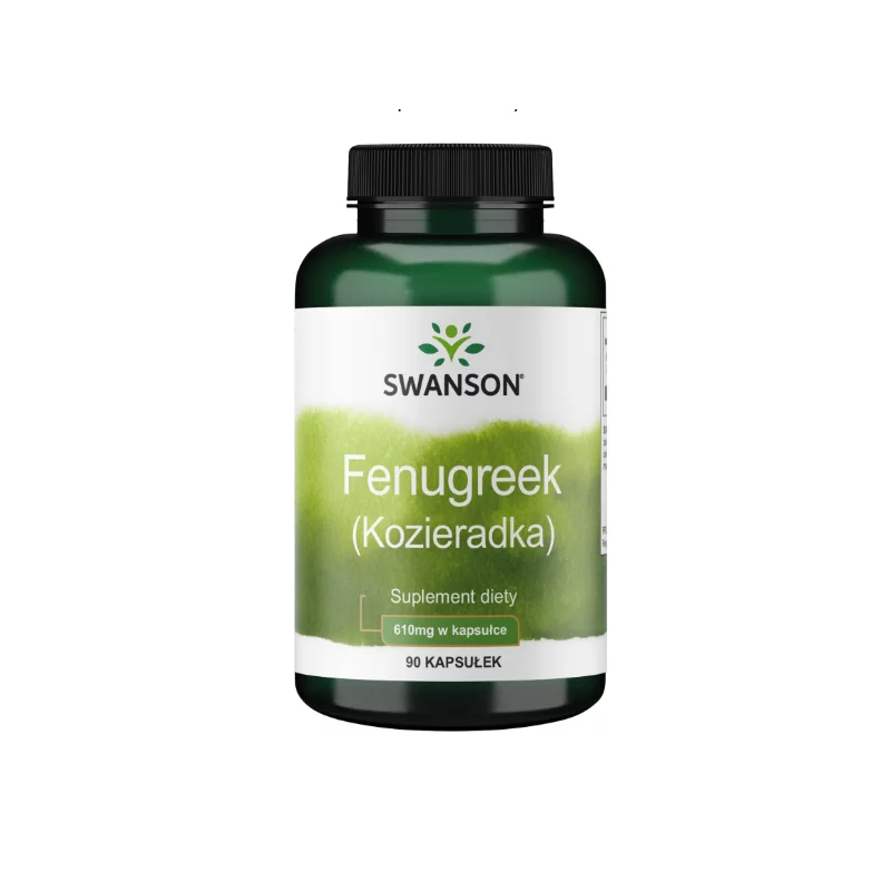 Swanson Fenugreek 610 mg - 90 kaps.
