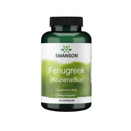 Swanson Fenugreek 610 mg - 90 kaps.