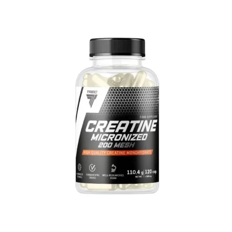 TREC Creatine Micronized 200 mesh - 120 kaps.
