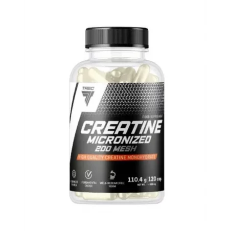 TREC Creatine Micronized 200 mesh - 120 kaps. TREC Creatine Micronized 200 mesh - 120 kaps.