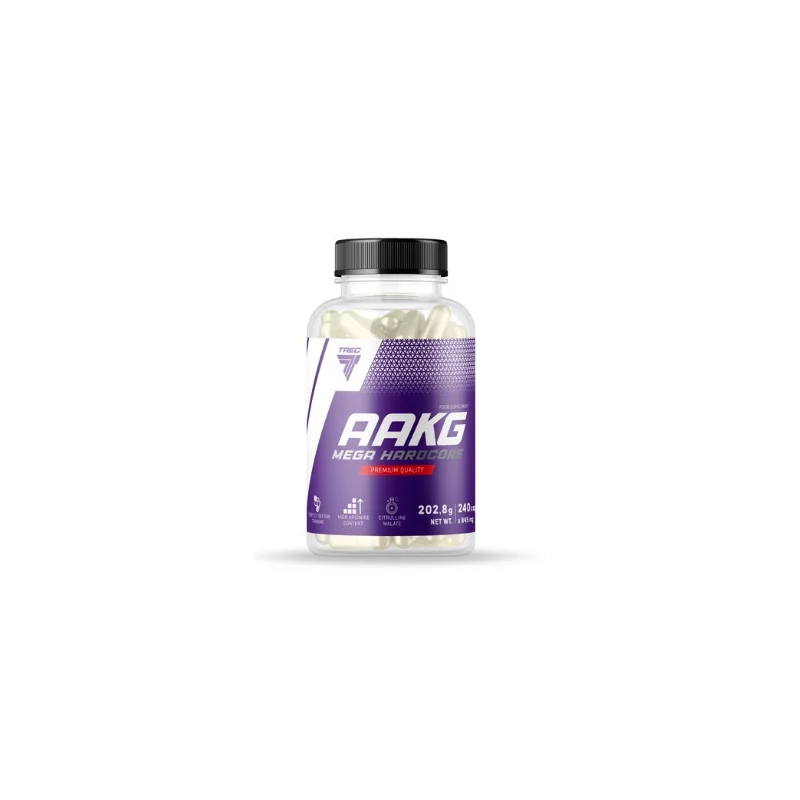 TREC AAKG Mega Hardcore - 240 kaps.