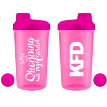 KFD Shaker 700ml, różowy -...