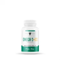 TREC Vitality Omega-3 + D3 - 90 kaps.