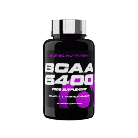 SCITEC BCAA 6400 - 125 TAB