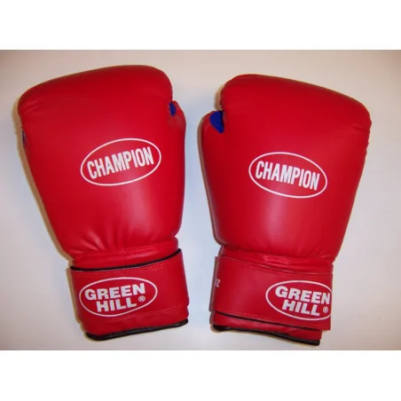 Rękawice bokserskie CHAMPION 12oz.- PU+zamsz