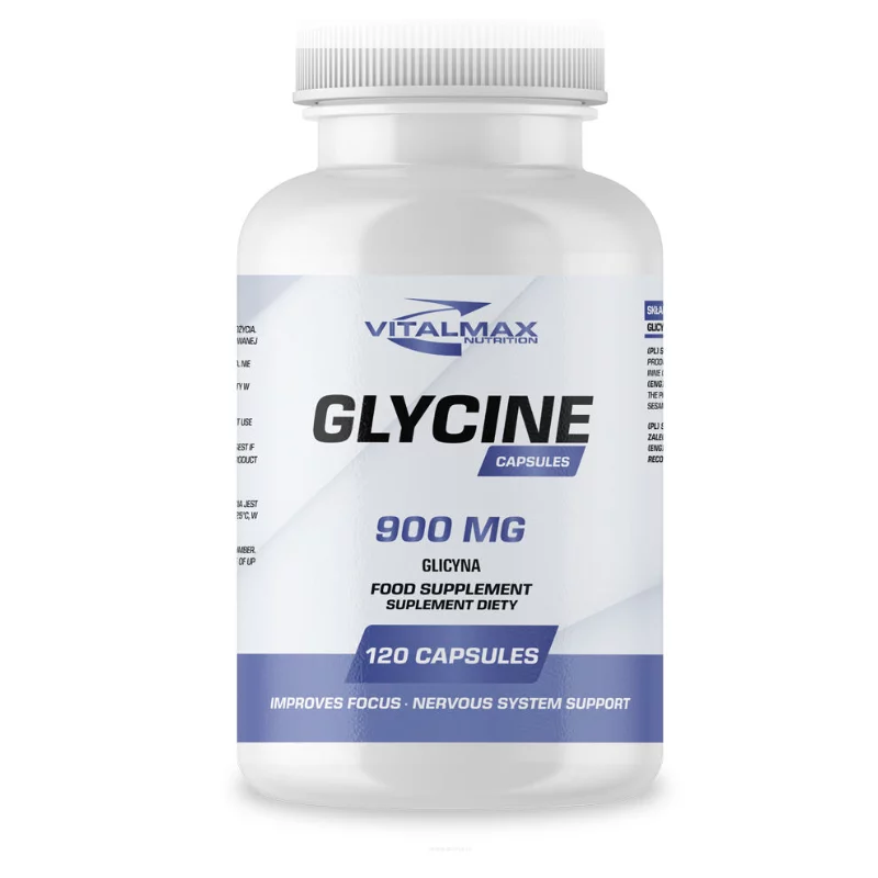 Vitalmax Glicyne 900mg - 120 kaps.