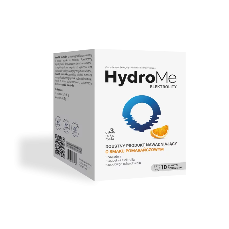 HydroMe Elektrolity - 10 saszetek