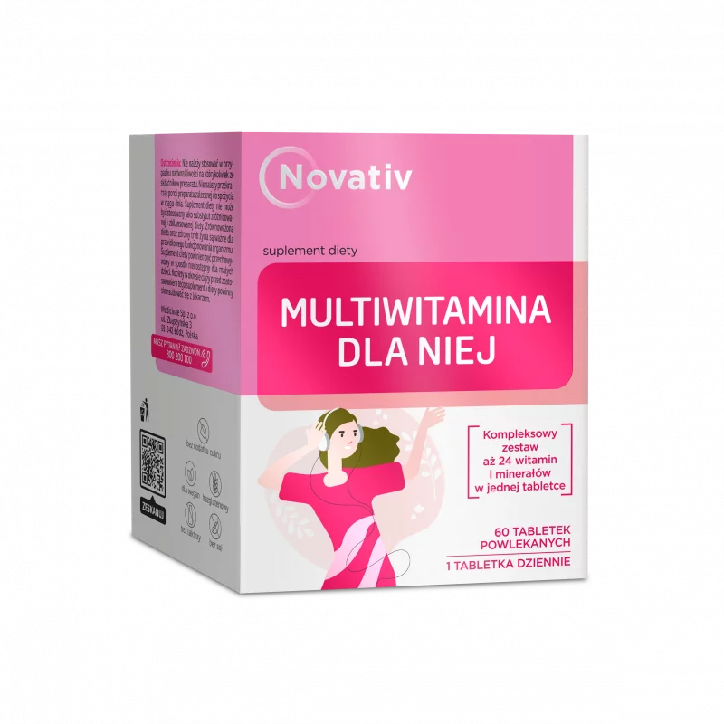 Novativ Multiwitamina dla Niej - 60 tabl.