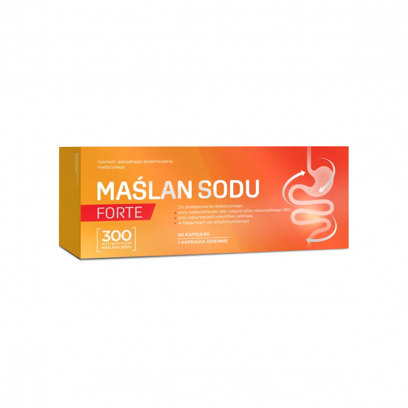 Novativ Maślan Sodu Forte - 60 kaps.