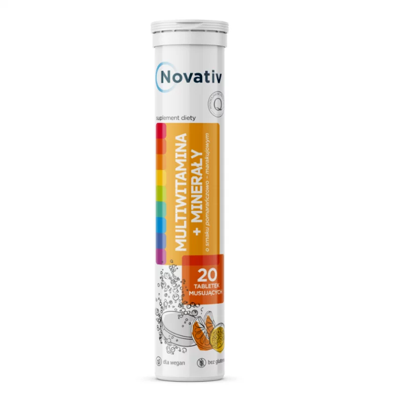 Novativ Multiwitamina + Minerały - 20 tabl.