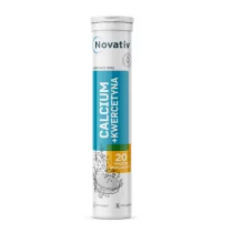 Novativ Calcium + Kwercetyna - 20 tabl.