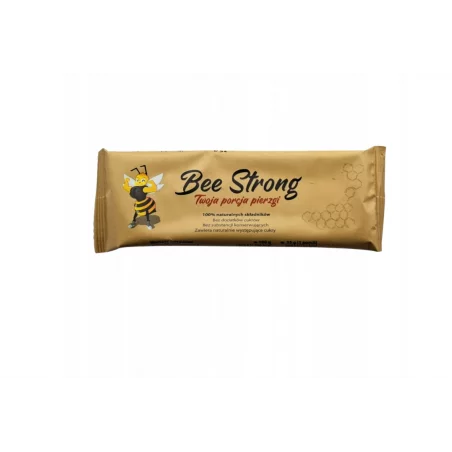 Baton Bee Strong z pierzgą - 35 g Baton Bee Strong z pierzgą - 35 g