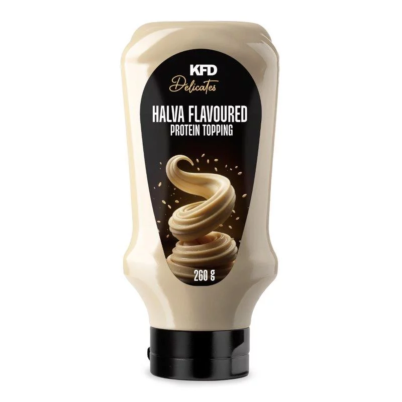 KFD Protein Topping 260 g - Halva (Gęsty topping proteinowy)