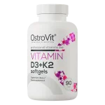 Ostrovit Vitamin D3+K2 softgels - 90 kaps.