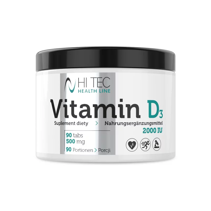 Hi Tec Vitamin D3 - 90 tabl.