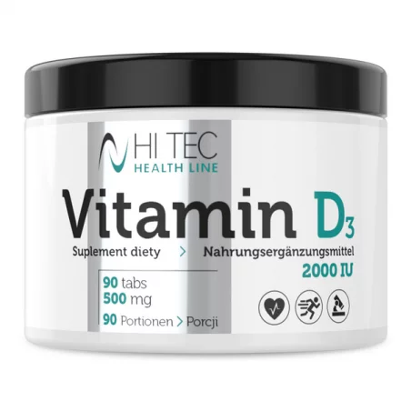 Hi Tec Vitamin D3 - 90 tabl.