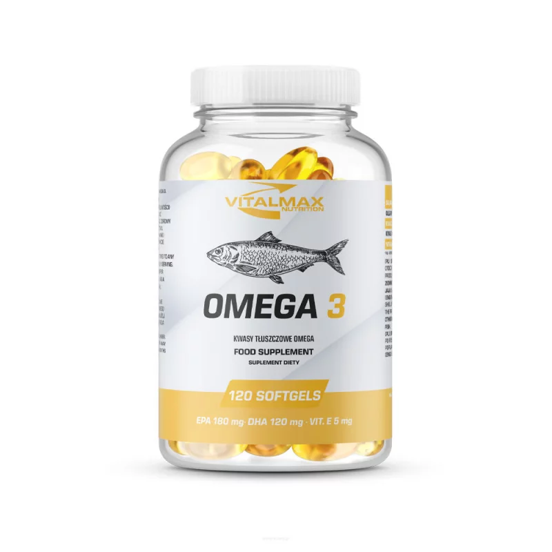 Vitalmax Omega 3 1000mg - 120 kaps.