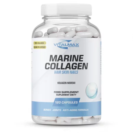 Vitalmax Marine Collagen - 120 kaps. Vitalmax Marine Collagen - 120 kaps.