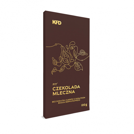 KFD Fit Mleczna Czekolada z dodatkiem białka 100 g