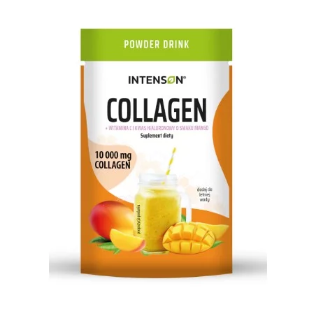 Intenson Collagen + Witamina C i Kwas Hialuronowy, saszetka 10,8g Intenson Collagen + Witamina C i Kwas Hialuronowy, saszetka 10,8g