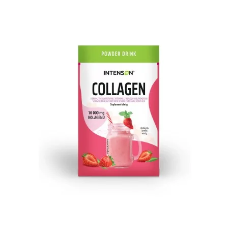 Intenson Collagen + Witamina C i Kwas Hialuronowy, saszetka 10,8g